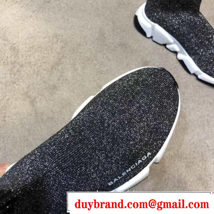 2色可選  BALENCIAGA Speed Trainer バレンシアガ スピードトレーナー人気ストリートブランド新品 メンズ スニーカー