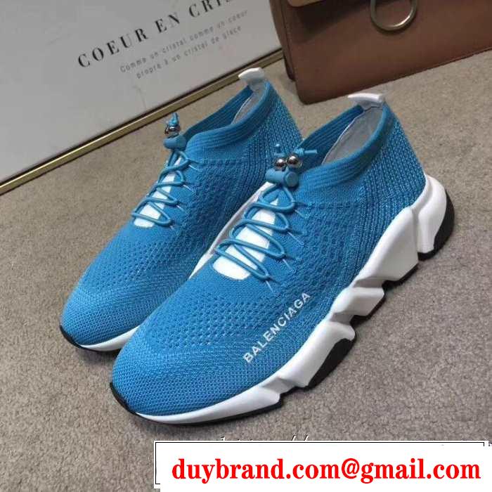 さわやか夏スタイル新品  多色可選 2019SS BALENCIAGA Speed Trainer バレンシアガ スピードトレーナー メンズ スニーカー