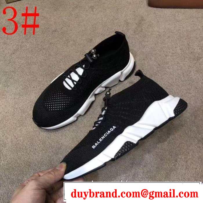 さわやか夏スタイル新品  多色可選 2019SS BALENCIAGA Speed Trainer バレンシアガ スピードトレーナー メンズ スニーカー