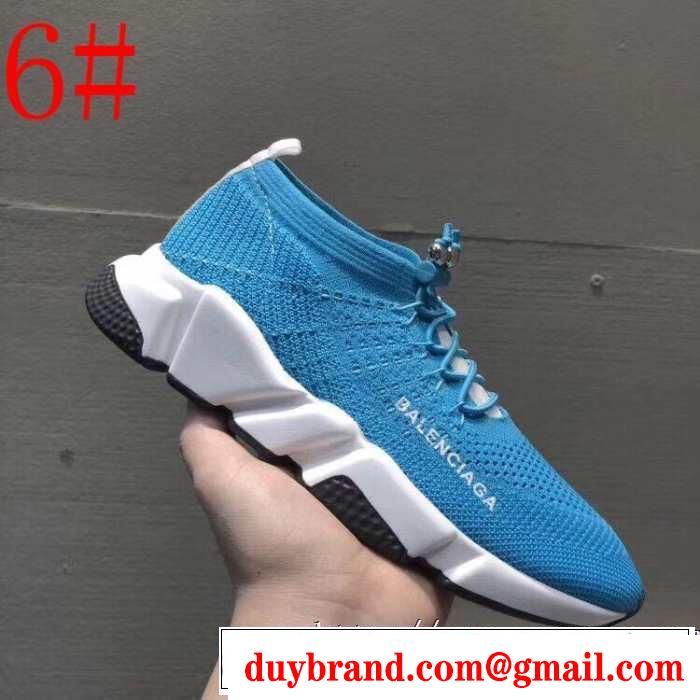 さわやか夏スタイル新品  多色可選 2019SS BALENCIAGA Speed Trainer バレンシアガ スピードトレーナー メンズ スニーカー