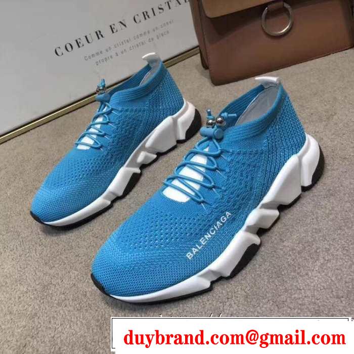 さわやか夏スタイル新品  多色可選 2019SS BALENCIAGA Speed Trainer バレンシアガ スピードトレーナー メンズ スニーカー