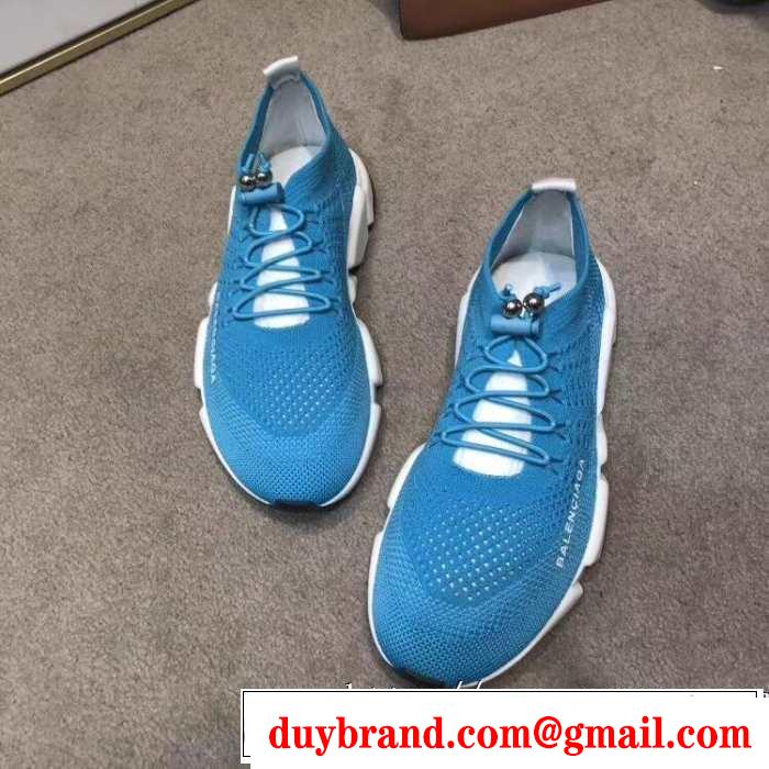 さわやか夏スタイル新品  多色可選 2019SS BALENCIAGA Speed Trainer バレンシアガ スピードトレーナー メンズ スニーカー