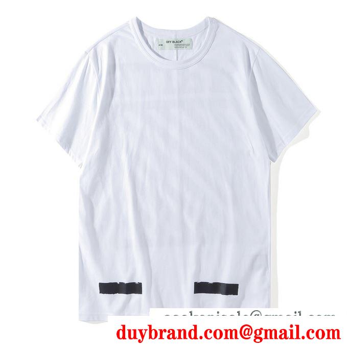 khả năng đàn hồi 抜群Off-Whiteオフホワイトスーパーコピーｔシャツ スウェット プリント メンズ クルーネック半袖tシャツ 赤色 ブラック ホワイト