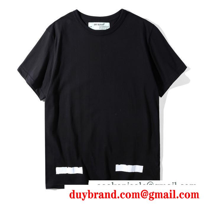 khả năng đàn hồi 抜群Off-Whiteオフホワイトスーパーコピーｔシャツ スウェット プリント メンズ クルーネック半袖tシャツ 赤色 ブラック ホワイト