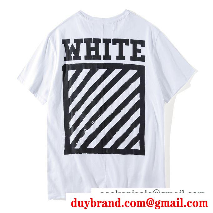 khả năng đàn hồi 抜群Off-Whiteオフホワイトスーパーコピーｔシャツ スウェット プリント メンズ クルーネック半袖tシャツ 赤色 ブラック ホワイト