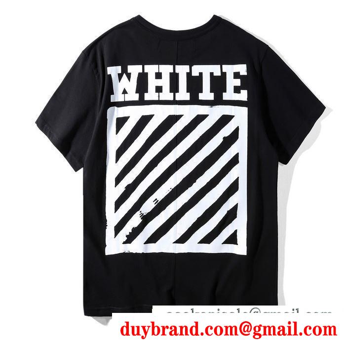 khả năng đàn hồi 抜群Off-Whiteオフホワイトスーパーコピーｔシャツ スウェット プリント メンズ クルーネック半袖tシャツ 赤色 ブラック ホワイト