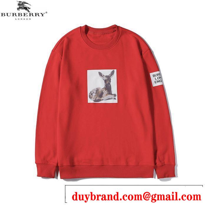 シンプルに着こなしたい バーバリー BURBERRY 最速2019秋冬トレンドブランド プルオーバーパーカー 3色可選今年らしい新しい人気色