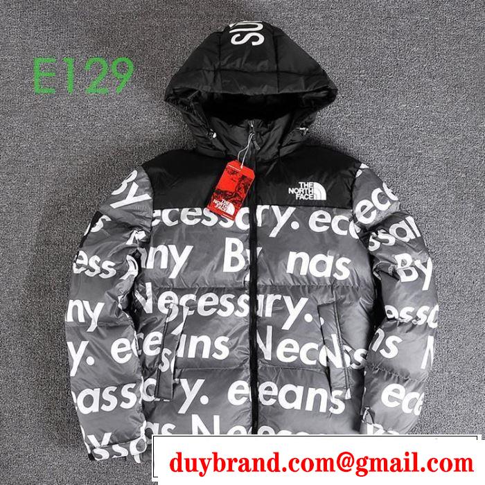 ファッション上級者向け ダウンジャケット シュプリーム SUPREME 3色可選  Supreme X TNF 2019秋、イチオシ上品