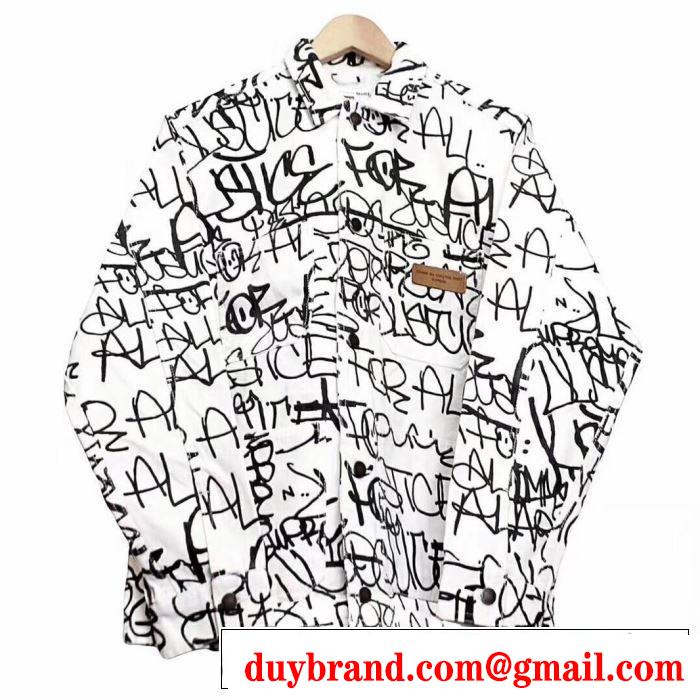 2019-2020秋冬流行色紹介 Supreme X Cdg SHIRT Printed Canvas Chore  ブルゾン さわやかに新品おすすめ