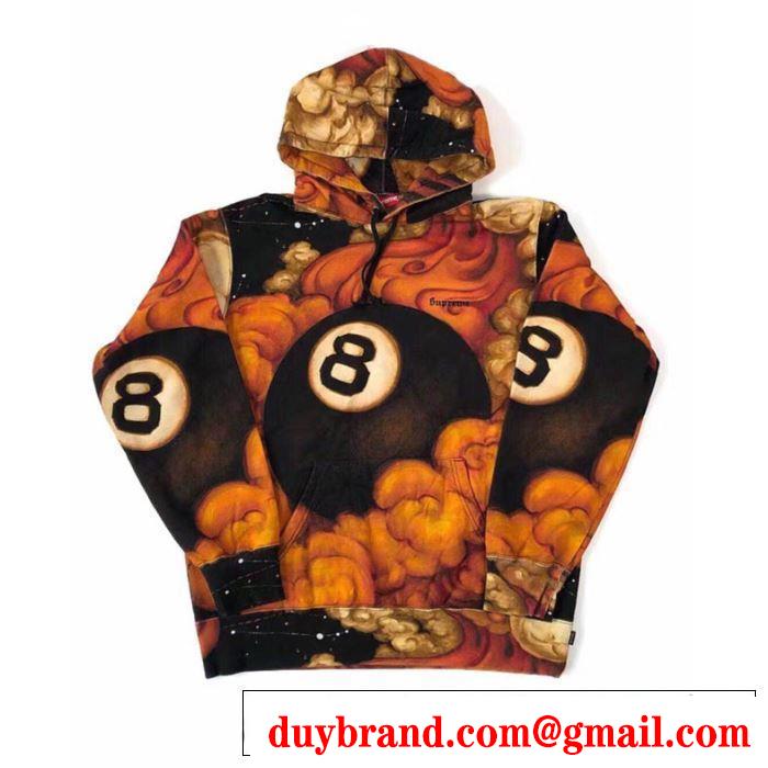 やっぱり優しい色 Martin Wong 8 Ball Hooded パーカー シュプリーム SUPREME ヒットする秋冬コレクション