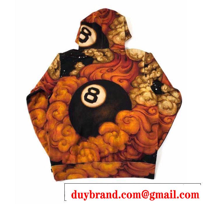 やっぱり優しい色 Martin Wong 8 Ball Hooded パーカー シュプリーム SUPREME ヒットする秋冬コレクション