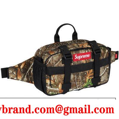 Supreme 19FW WaistBagShoulderBag おすすめする注目トレンド おしゃれ度アップ秋冬コレクション 4色可選  ボディバッグ
