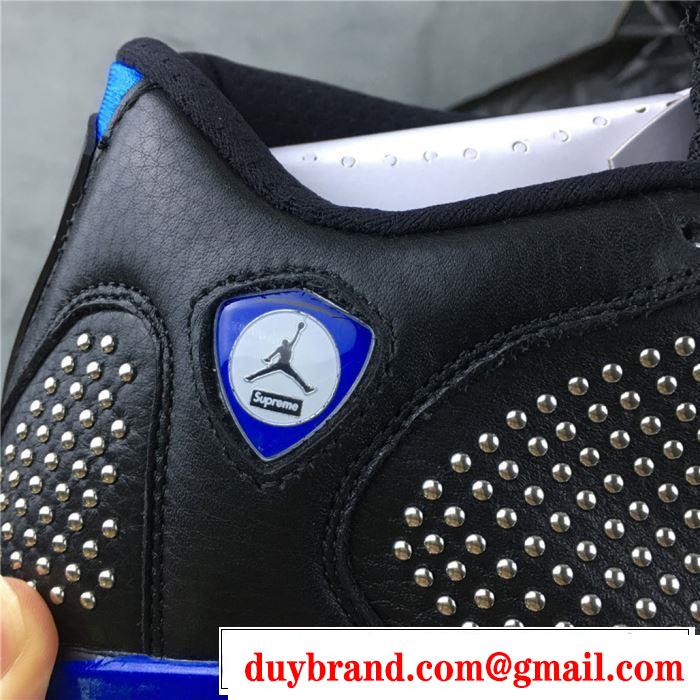 トレンド入り確実最新コレクション Supreme x Air Jordan 14 ハイカットスニーカー 秋服コーデ2019年版