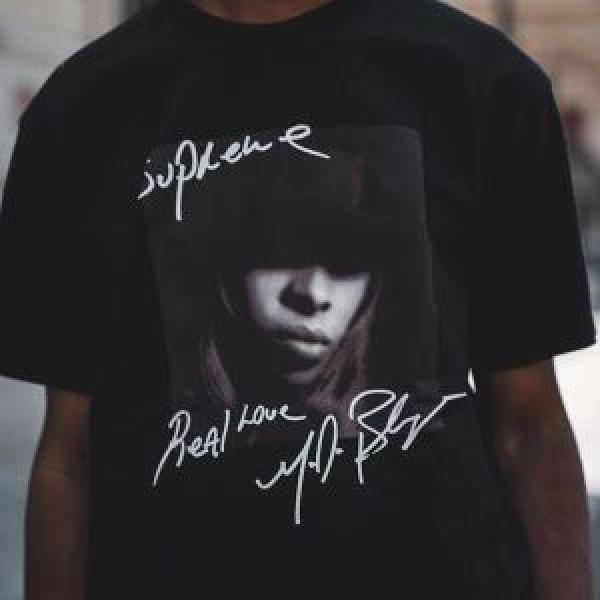 Nice tiếp tục hợp thời trang 4 -Color Lựa chọn T -shirt/Short Sleeve Supreme 19FW Maryj Blige Tee Active Fendy Item