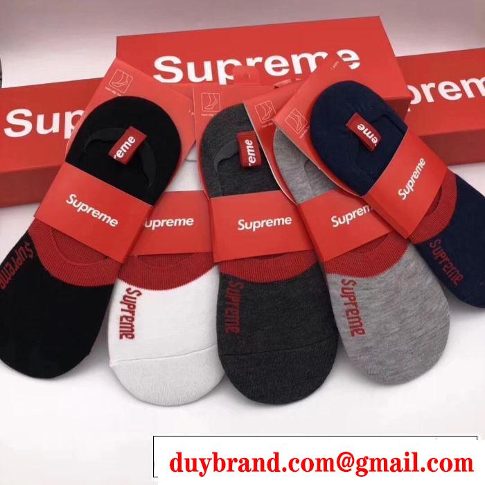 おすすめする注目トレンド 靴下 毎日はちょっとイイ秋冬新品 シュプリーム SUPREME 2019AW