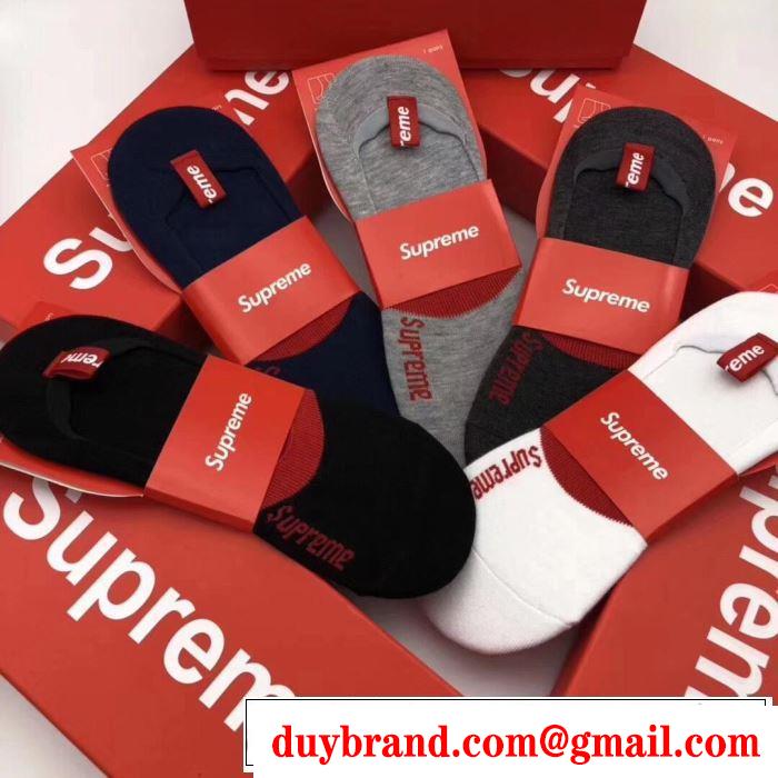 おすすめする注目トレンド 靴下 毎日はちょっとイイ秋冬新品 シュプリーム SUPREME 2019AW