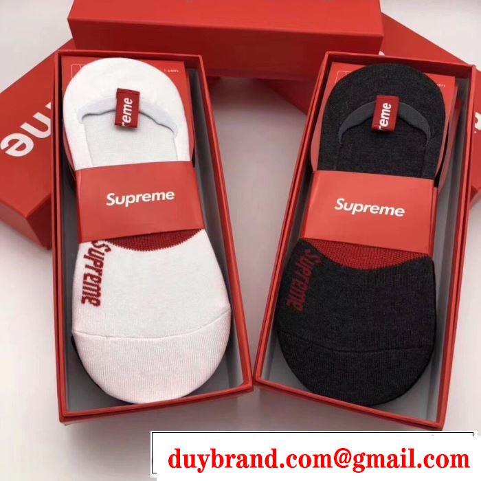 おすすめする注目トレンド 靴下 毎日はちょっとイイ秋冬新品 シュプリーム SUPREME 2019AW