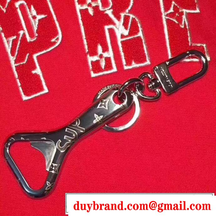 ファッション上級者向け Supreme x  Louis Vuitton LV Rivets Chain  栓抜き 2019秋冬流行ファション