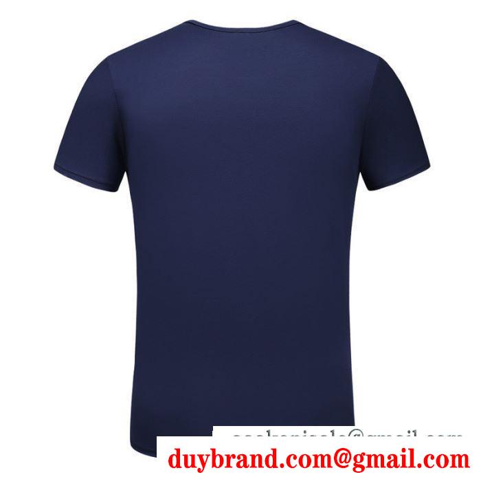 DSQUARED2ディースクエアードコピーロゴがプリントしたGD0097 s22427 900 16ksj3メンズ半袖クルーネックtシャツブルー、ホワイト2色