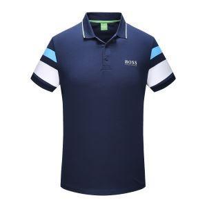 Đơn giản Hugo Boss Hugobos T -Shirt Kinh doanh nam Polo Slee