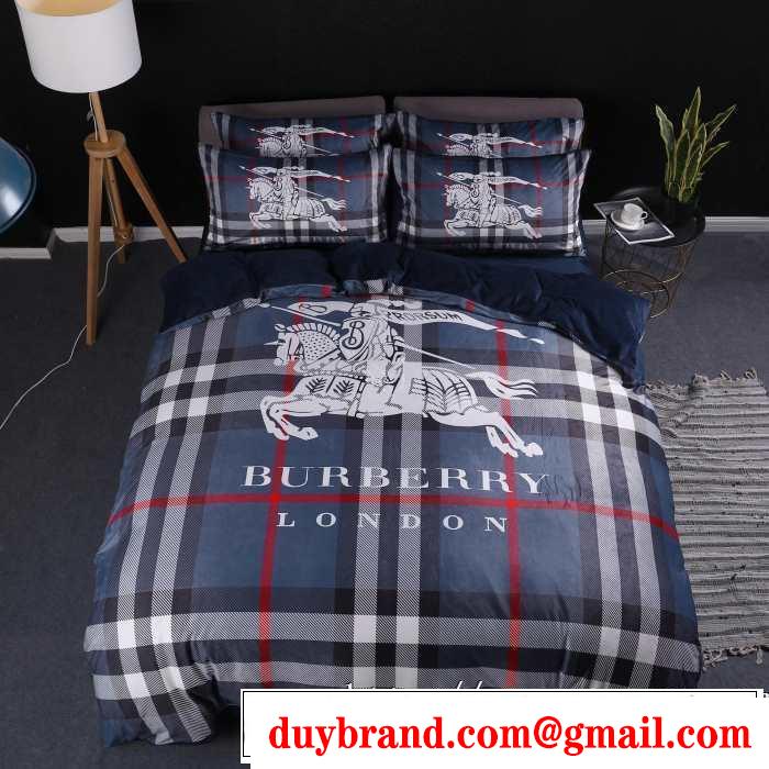 BURBERRY やっぱり優しい色 寝具4点セットもちろん相性抜群 バーバリー 2019トレンド秋冬おすすめ安い