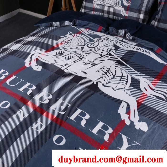 BURBERRY やっぱり優しい色 寝具4点セットもちろん相性抜群 バーバリー 2019トレンド秋冬おすすめ安い