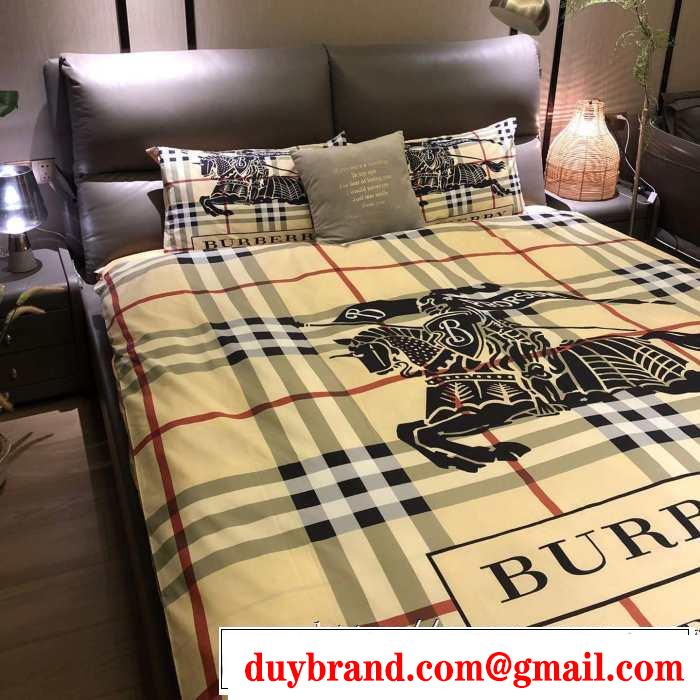 気になる2019年秋のファッションバーバリー BURBERRY  寝具4点セット  今年らしい新しい人気色