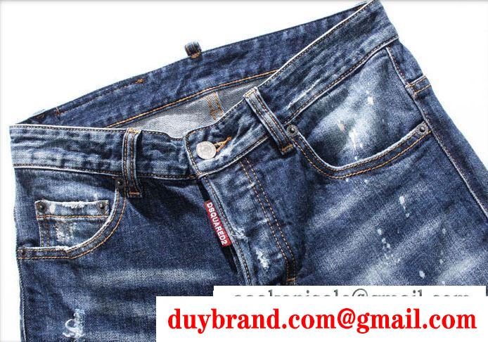 DSQUARED2ディースクエアードコピーメンズデニムLIGHT spots buchi cool guy jeanブランドジーンズ