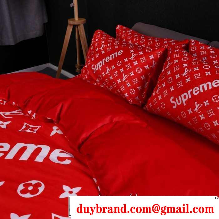 先取り 2019/2020秋冬ファッション シュプリーム SUPREME  寝具4点セット  秋にはやる最新作を先取り