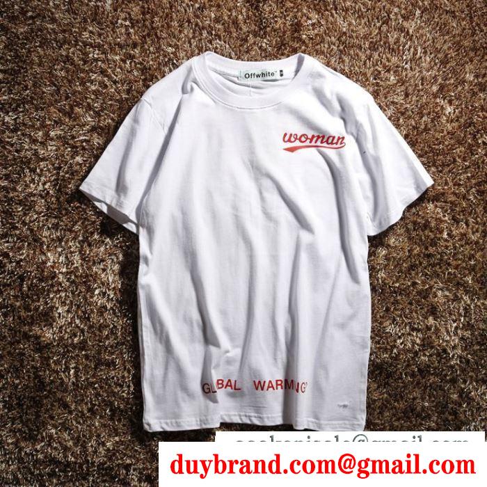 春夏新着 オフホワイト 半袖 コピー ｔシャツ 限定 sale国内即発 花柄 綺麗 カップル トップス ファション 独創性抜群