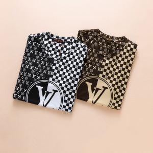 Sự xuất hiện mới nổi tiếng của mùa này Louis Vuitton Short Tay áo ngắn T -Shirt 2 màu sắc 18 MỚI*Đảm bảo giá thấp nhất