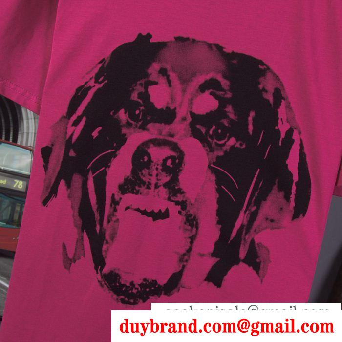 大人気GIVENCHY rottweiler tシャツ話題のアイテムジバンシーメンズｔシャツコピープリントクルーネック半袖