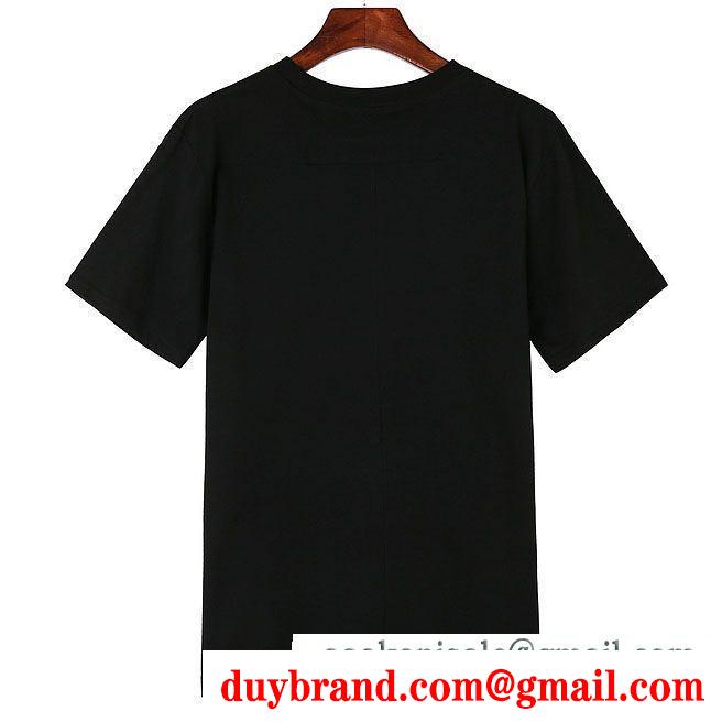 新色素敵ジバンシーコピー通販GIVENCHYクルーネックトップスプリントＴシャツモデル愛用半袖