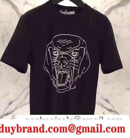 人気注目のアイテムGIVENCHY rottweilertシャツブラック大人気ジバンシーコピー半袖ｔシャツ