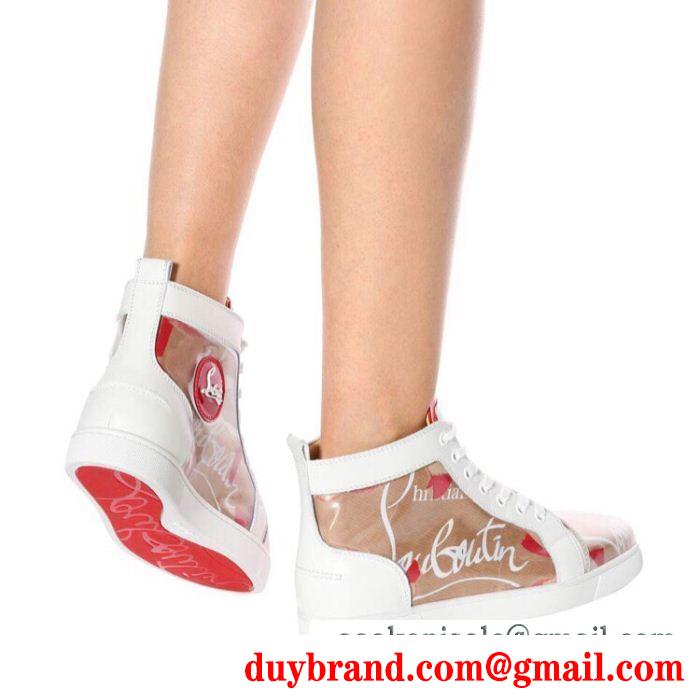 最新作Christian louboutinクリスチャンルブタンlouis flatスニーカーコピーお洒落メンズハイカット