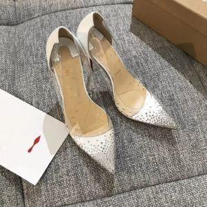 Bán mới nhất Christian Louboutin Christian Lubutan Degrastass Strass với máy bơm Heel Ladies cao cấp Strer
