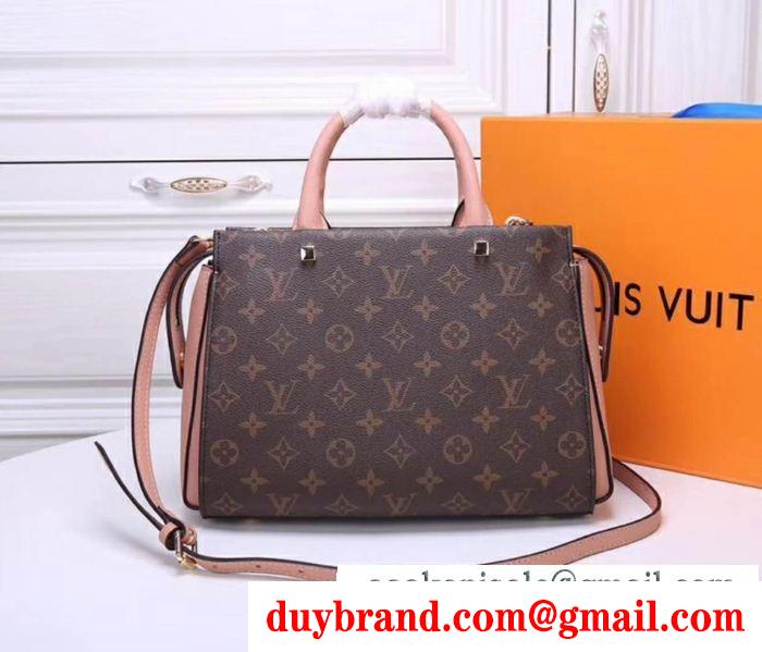 上質なchất liệu採用LOUIS vuittonルイヴィトンスーパーコピー上品な光沢感ショルダー付きトートバッグ