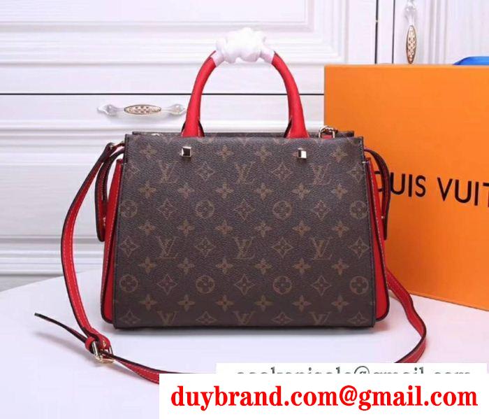 上質なchất liệu採用LOUIS vuittonルイヴィトンスーパーコピー上品な光沢感ショルダー付きトートバッグ