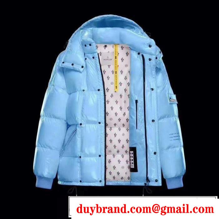 現在流行中のおすすめ人気 ダウンジャケット メンズ  2019最新コラボ  MONCLER 4色可選 おしゃれでおすすめ今季トレンド