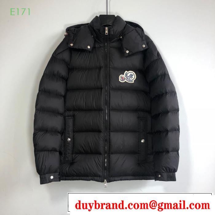 速報！2019年秋ファッショントレンド MONCLER ダウンジャケット メンズ 今年っぽい雰囲気をまとえる モンクレール  2色可選