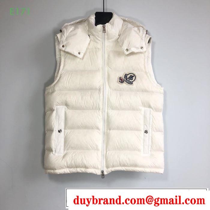 MONCLER モンクレール 【2019秋冬】の注目トレンド ダウンベスト 2色可選 ダウンジャケット 秋冬流行りファション