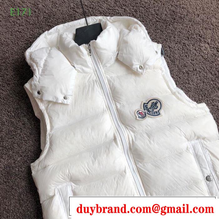 MONCLER モンクレール 【2019秋冬】の注目トレンド ダウンベスト 2色可選 ダウンジャケット 秋冬流行りファション