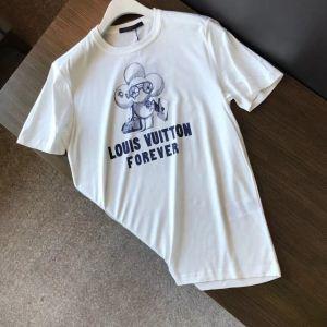 LIMITED LIMITED LOUIS Vuitton Louis Vuitton Vivienne in Crew Neck Sleeve T -shirt