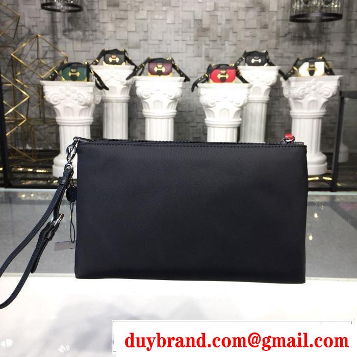 ポーチ  オシャレスタイルが今年流 プラダ 今季トレンド抜け感新品 PRADA 2019-20秋冬取り入れやすい