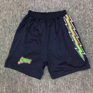 Vật phẩm phổ biến tối cao 18SS Bolt Bóng rổ Short 4 -Molored Lựa chọn quần jean giá rẻ New_Supreme Supreme_ Thương hiệu giá rẻ (lớn nhất )