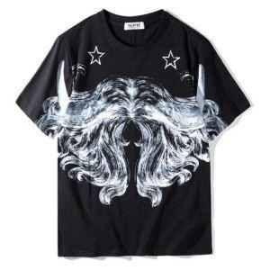 Givenchy Thiết kế thông thường Givenchy Màu sắc mới tay áo ngắn T -shirt _ Givenchy Givenchy_ Thương hiệu giá rẻ (lớn nhất )