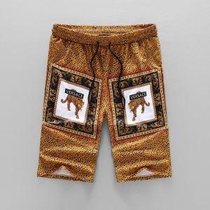Hoa văn da báo Versace giá rẻ quần short nam casual