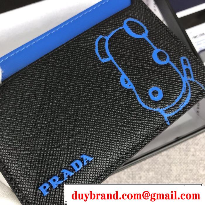 PRADA 着心地もなめらかで快適 プラダ  2019トレンドmàu sắc秋冬セール 財布/ウォレット 多色可選 とにかく完璧ブランド新作