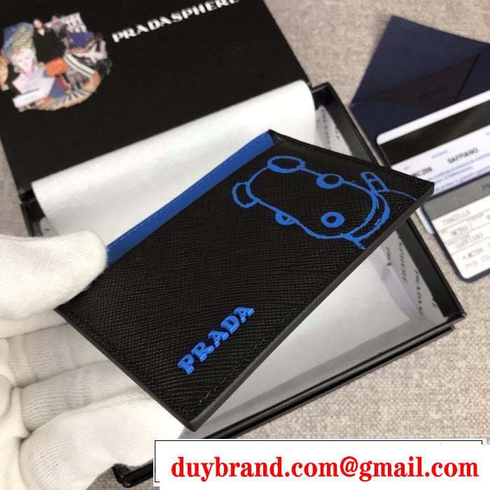 PRADA 着心地もなめらかで快適 プラダ  2019トレンドmàu sắc秋冬セール 財布/ウォレット 多色可選 とにかく完璧ブランド新作