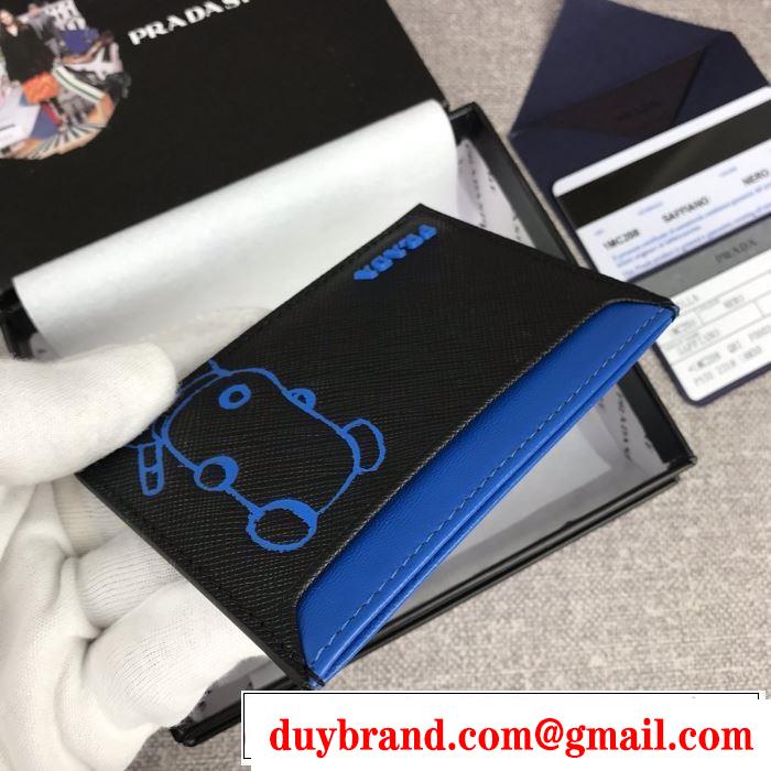 PRADA 着心地もなめらかで快適 プラダ  2019トレンドmàu sắc秋冬セール 財布/ウォレット 多色可選 とにかく完璧ブランド新作